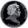 Купить Острова Кука 10 долларов 2008 Proof "Правители России - Елизавета Петровна" с сертификатом в футляре