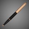 Купить Ручка-роллер Aurora Style Metal Black GT, в подарочной коробке, Покрытия: позолота, позолота, смола, 2026 г.