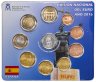 Купить Испания 2016 официальный набор евро из 9 монет и жетона в буклете "Регион Астурия"