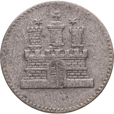 купить Гамбург 1 сехслинг 1855