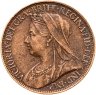 Купить Великобритания 1 фартинг (farthing) 1900