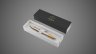 Купить Шариковая ручка Parker IM Premium Warm Silver (grey) GT, стержень: M, цвет чернил: blue, в подарочной упаковке., Металлы: латунь, позолота, позолота, 2026 г.
