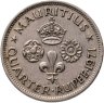 Купить Маврикий Британский 1/4 рупии (rupee) 1971, Елизавета II