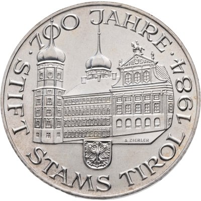 купить Австрия 500 шиллингов 1984 "700 лет монастырю Штамс"