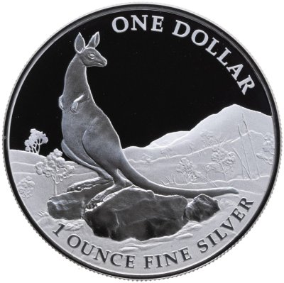 купить Австралия 1 доллар 2013 "Кенгуру" в футляре с сертификатом