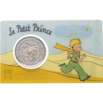 купить Франция 2 евро (euro) 2026 Маленький принц, в коинкарте (номер коинкарты -случайный)
