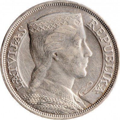 Купить Латвия 5 лат 1931