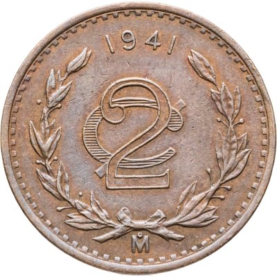 купить Мексика 2 сентаво (centavos) 1941