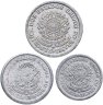 Купить Бразилия набор монет 1956-1961 (3 штуки)