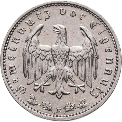купить Германия (Третий рейх) 1 рейхсмарка (reichsmark) 1933