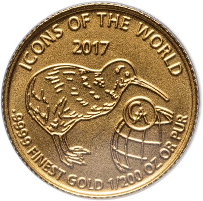 купить Руанда 10 франков 2017 Киви