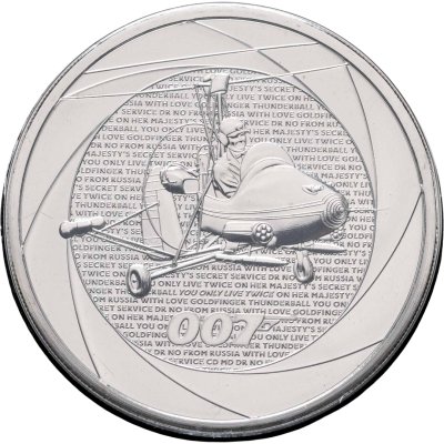 купить Великобритания 5 фунтов 2023 "Джеймс Бонд 007 I фильмы 1960-х", в буклете