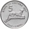 Купить Эритрея 5 центов (cents) 1997