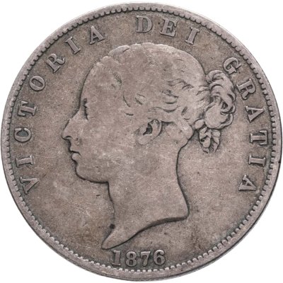 купить Великобритания 1/2 кроны (crown) 1876