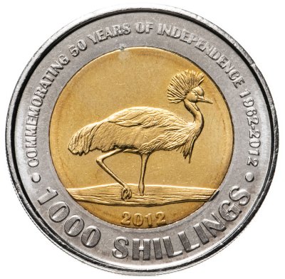 купить Уганда 1000 шиллингов 2012 "50 лет Независимости"