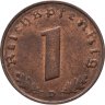 Купить Германия (Третий рейх) 1 рейхспфенниг (reichspfennig) 1937 D