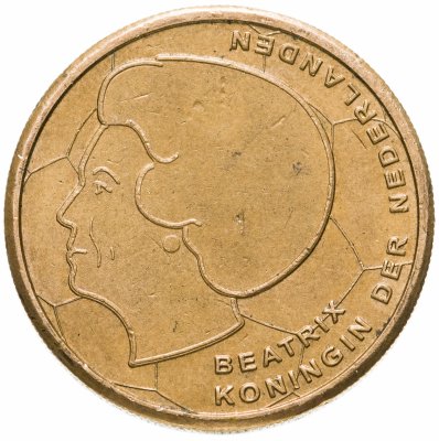 купить Нидерланды 5 гульденов (gulden) 2000 "Чемпионат Европы по футболу"