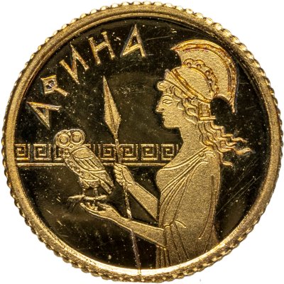 купить Чад 3000 франков 2017 "Боги Олимпа - Афина"