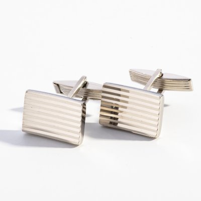 купить Запонки мужские прямоугольной формы, металл, СССР, 1970-1990 гг.