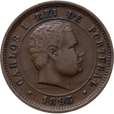 купить Португалия 5 реалов (рейс, reis) 1893