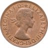 Купить Австралия 1 пенни (penny) 1964 Точка после "PENNY." - Монетный двор Перта