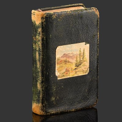 купить Книга "Ветхий Завет" на западноармянском языке, напечатан при поддержке Американского Библейского Общества (The American Bible Society) в Бейруте, бумага, печать, кожаный переплет, золочение обреза, Сирия, 1926 г.