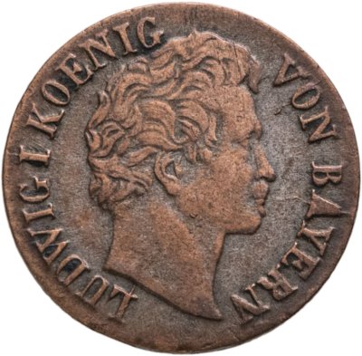 купить Германия, Бавария 1 крейцер 1833