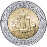 Купить Сан-Марино 500 лир 1984 "Альберт Эйнштейн"