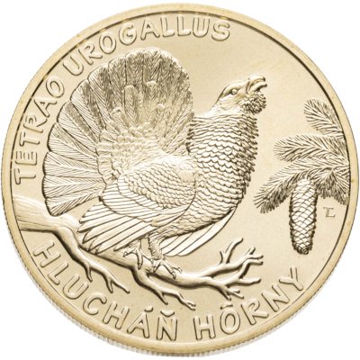 купить Словакия 5 евро 2024 Глухарь