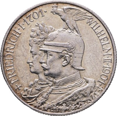 купить Германия (Империя) 2 марки (mark) 1901 "200 лет Пруссии"