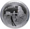 Купить США 1 доллар 2019 "50 лет полёта Аполлон-11 на Луну Первый выпуск" 5 oz  P - Филадельфия, в слабе PCGS PR70