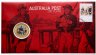 Купить Австралия 1 доллар 2009 "200 лет Почте Австралии" в конверте, с маркой