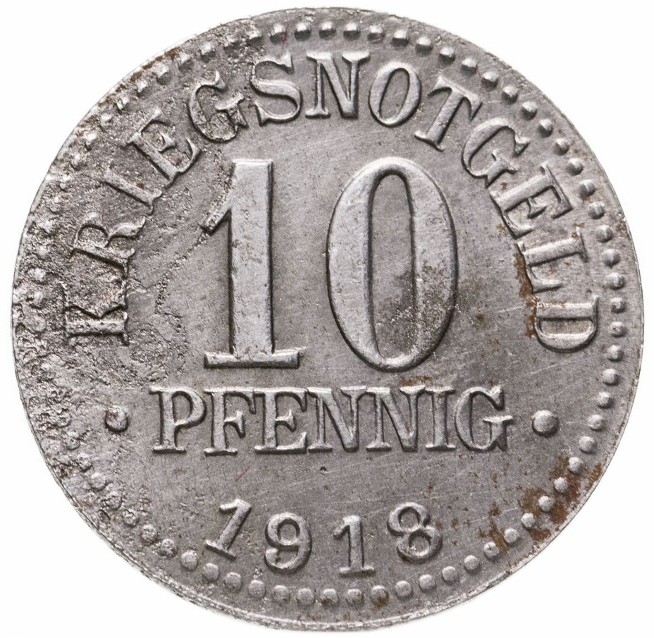 купить Германия (Брауншвейг) нотгельд  10 пфеннигов 1918