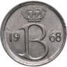 Купить Бельгия 25 сантимов 1968