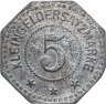 Купить Германия "Муниципалитет Алграндж" 5 пфеннигов ND (1918) нотгельд