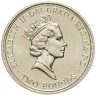 Купить Великобритания 2 фунта (pounds) 1995 "50 лет победе во Второй Мировой Войне"