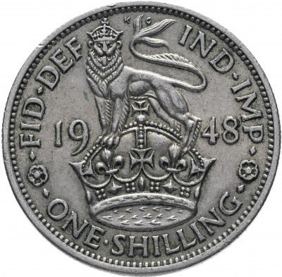 Купить Великобритания 1 шиллинг 1948