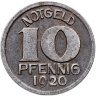 Купить Германия "Галле-ан-дер-Заале" 10 пфеннигов 1920 нотгельд