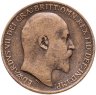 Купить Великобритания 1 пенни (penny) 1909
