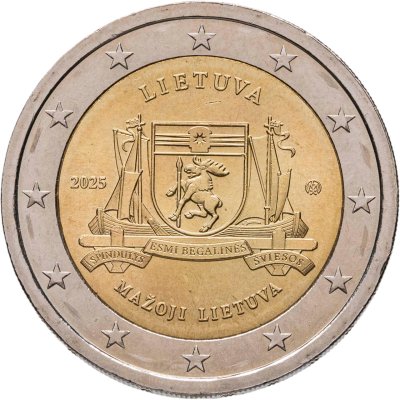 купить Литва 2 евро 2025 "Регион Малая Литва"