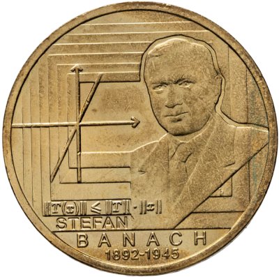купить Польша 2 злотых 2012 "Стефан Банах, математик. 1892-1945"