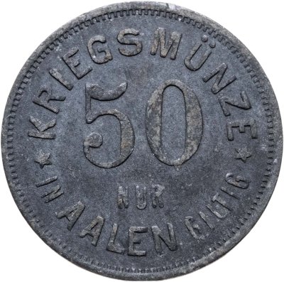 купить Германия, Аален 50 пфеннигов 1917
