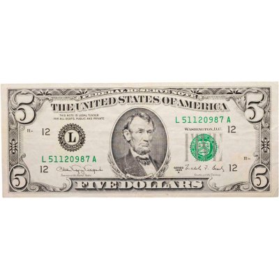 купить США 5 долларов 1988А год (Pick 481b) L-Сан Франциско