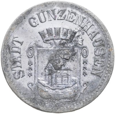 купить Германия, Гунценхаузен 50 пфеннигов 1917
