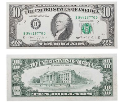 купить США 10 долларов 1990 год (Pick 486) B-Нью Йорк