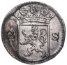 Купить Нидерланды, провинция Голландия 2 стювера (stuiver) 1724