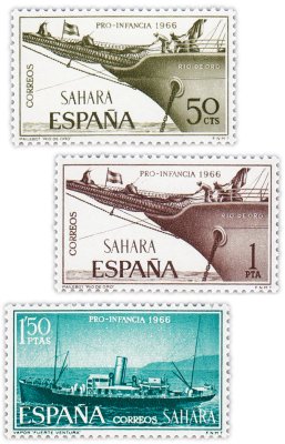 купить Испания, Сахара набор из 3 марок 1966