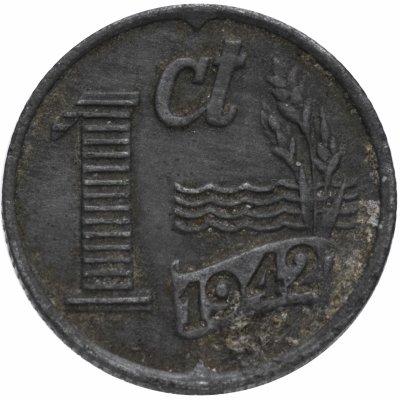 купить Нидерланды 1 цент 1942