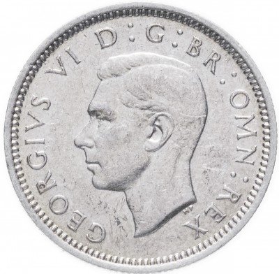 купить Великобритания 6 пенсов 1942