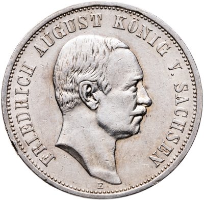 купить Германия (Саксония) 3 марки (mark) 1910 E